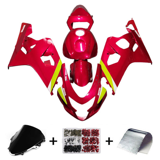 Kit carenatura iniezione plastica ABS per Suzuki GSXR 600/750 2004-2005 K4