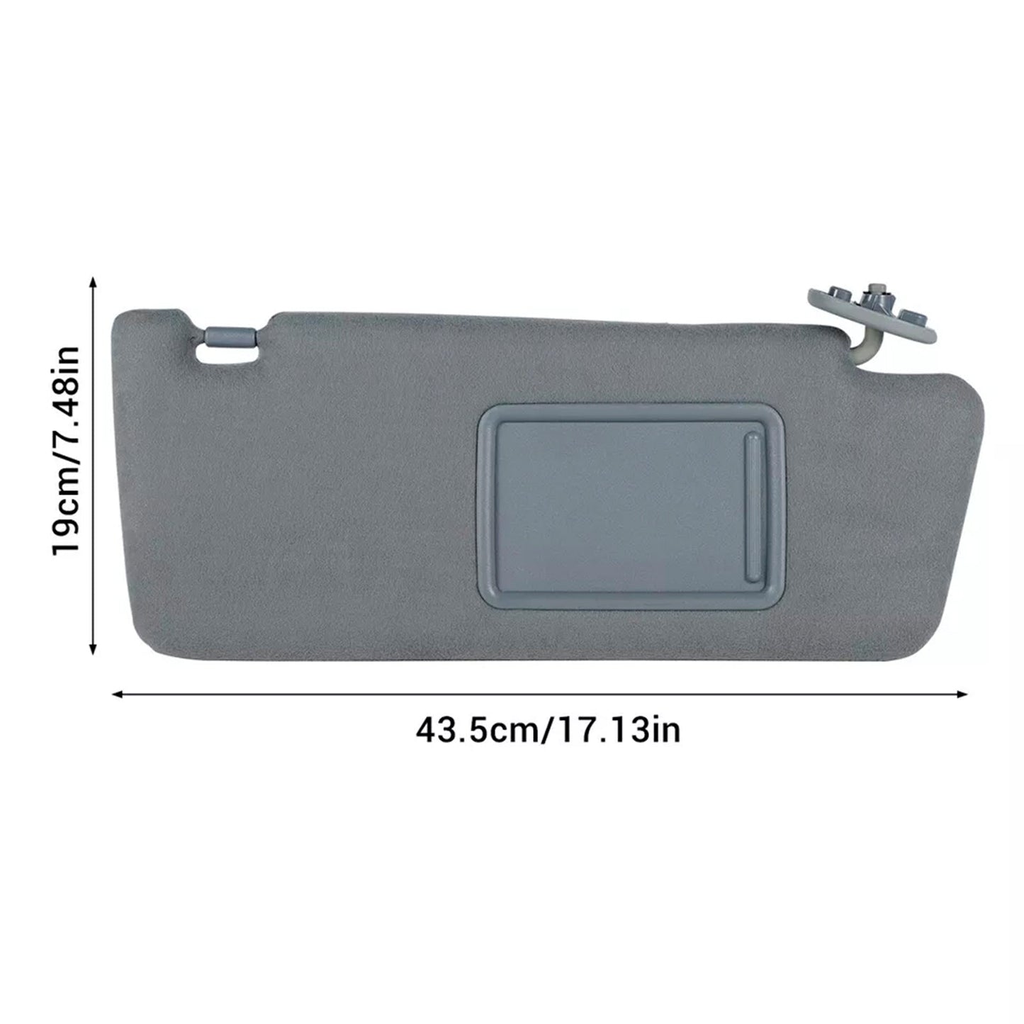 Visiera parasole destra grigia Nissan Altima 2013-2018 74310-04181-B1