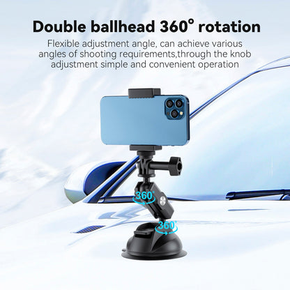 Supporto universale leggero e resistente con ventosa per Dji Gopro13/Insta 360 Go3