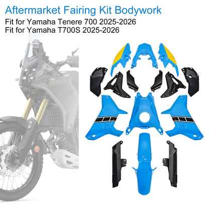 Kit di carene stampate a iniezione per Yamaha Tenere 700 T700S 2025-2026