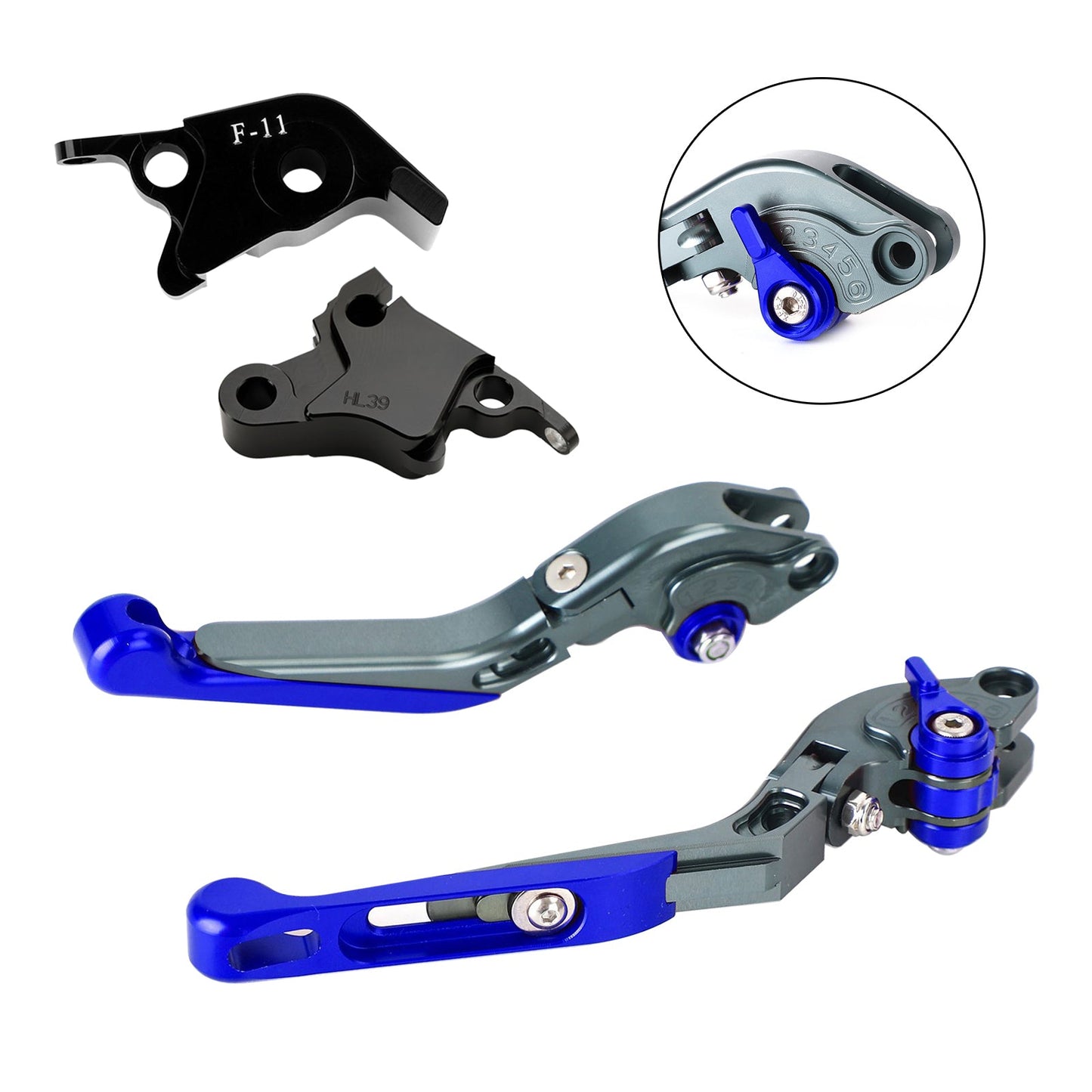 Leva freno frizione regolabile adatta per CFMOTO 700CL-X Sport 2021-2024