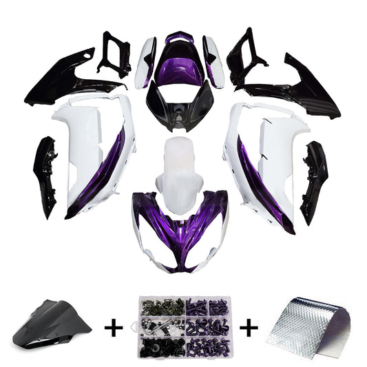 Kit carenatura iniezione in plastica ABS adatto per Kawasaki ER-6F Ninja650 2012-2016