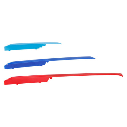 Clip per inserti griglia anteriore a doppio rene in ABS tricolore BMW X3 2025