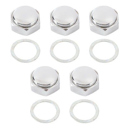 5X DADO E RONDELLA PERNO STERZO PER HONDA ATC70 ATC90 ATC110 ATC125 ATC185 ATC200