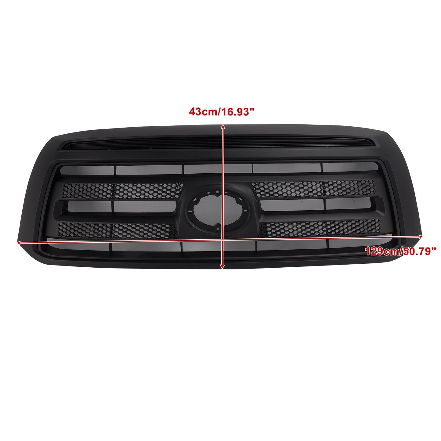 Griglia paraurti anteriore nera opaca per Toyota Tundra 2010-2013