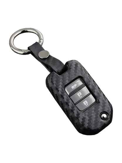 Custodia in similpelle e silicone per chiave auto con fibbia per Honda Accord