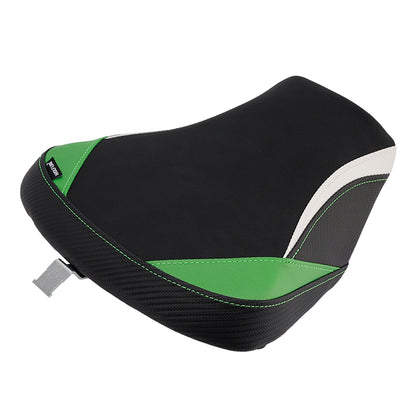 Cuscino posteriore bianco per sella conducente e passeggero per Kawasaki Ninja 650 Z650 2017-2025