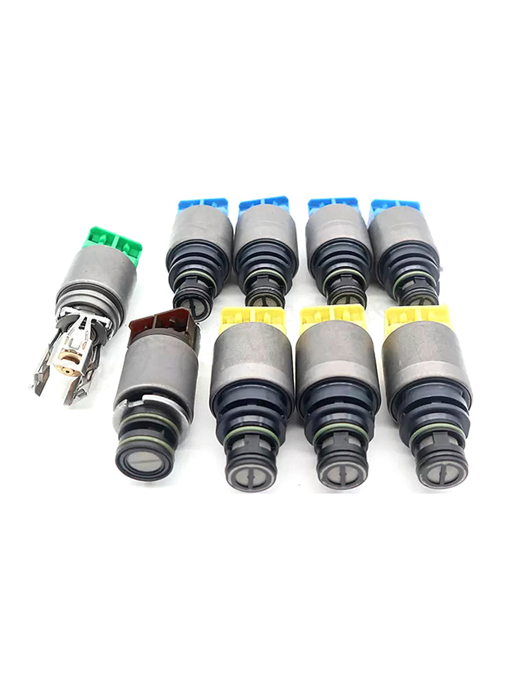 9 pezzi 8HP50 Solenoide cambio automatico a 8 velocità per BMW Dodge Jeep Alfa Romeo