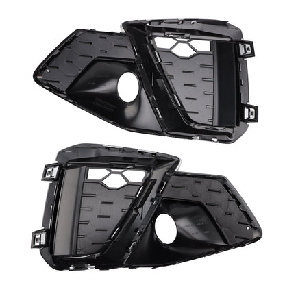 Griglia inferiore fendinebbia per paraurti anteriore Audi A4 B9.5 S-Line argento 2020-2024