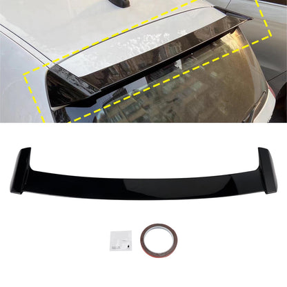 Spoiler posteriore per tetto e ala del bagagliaio, colore nero lucido, per BMW Serie 1 E81 E87 2004-2011
