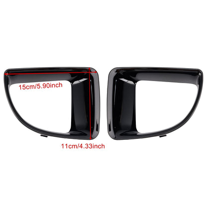 Telaio del condotto dell'aria anteriore nero lucido adatto per Mini R55 R56 R57 R58 R59 JCW S 51117255117 51117255119