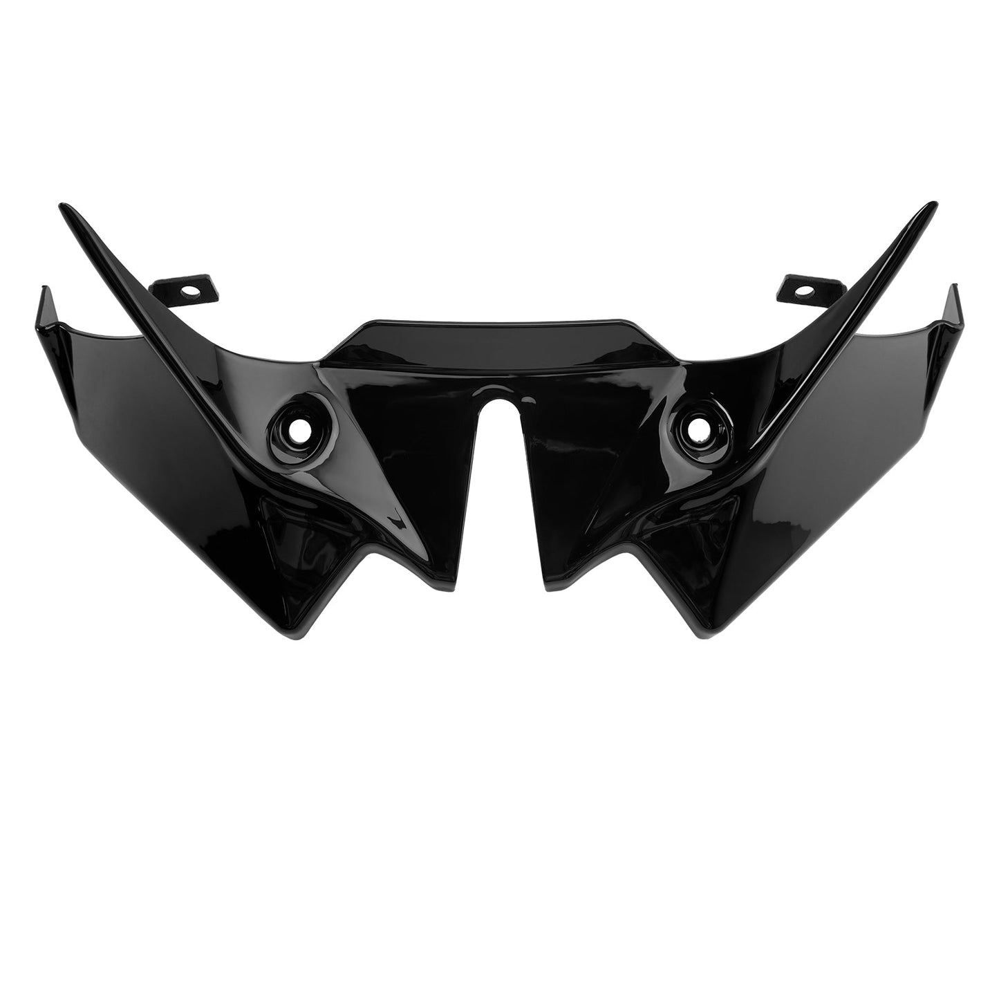 Carenatura di estensione spoiler anteriore downforce Kawasaki Z650 2021-2024 nera