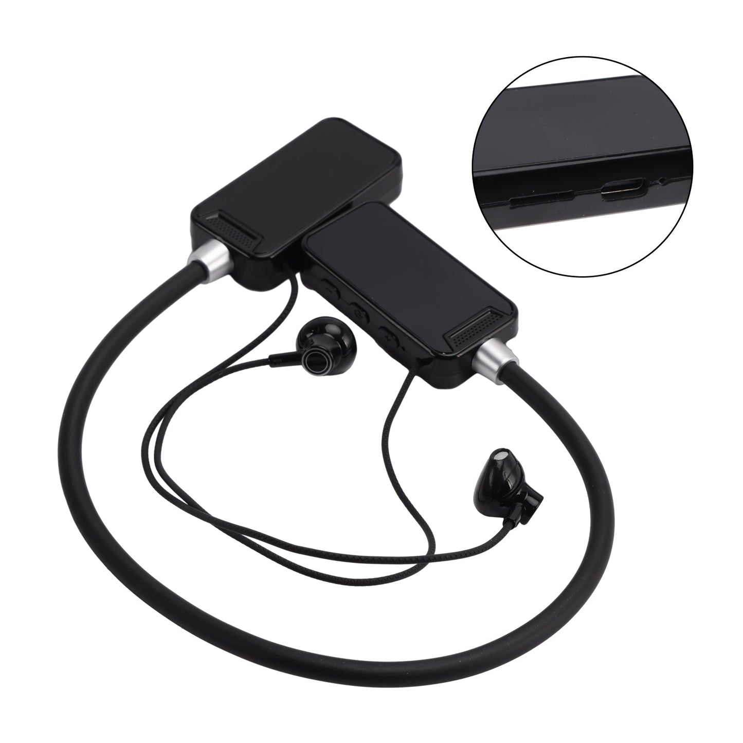 Cuffie Bluetooth con display digitale intelligente da 5,3 pollici per giochi, canto dal vivo e ritorno in cuffia.