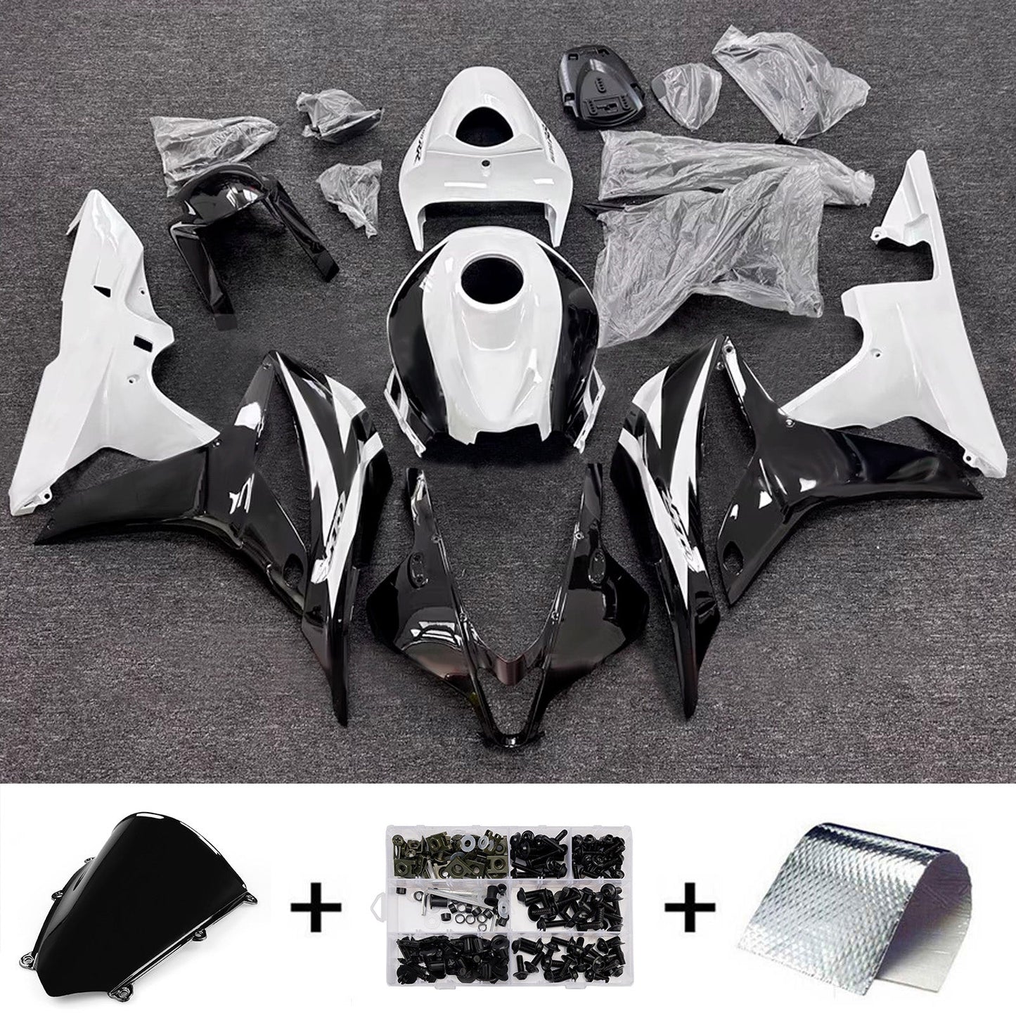 Kit di carene in plastica ABS stampate a iniezione per Honda CBR600RR 2007-2008 F5