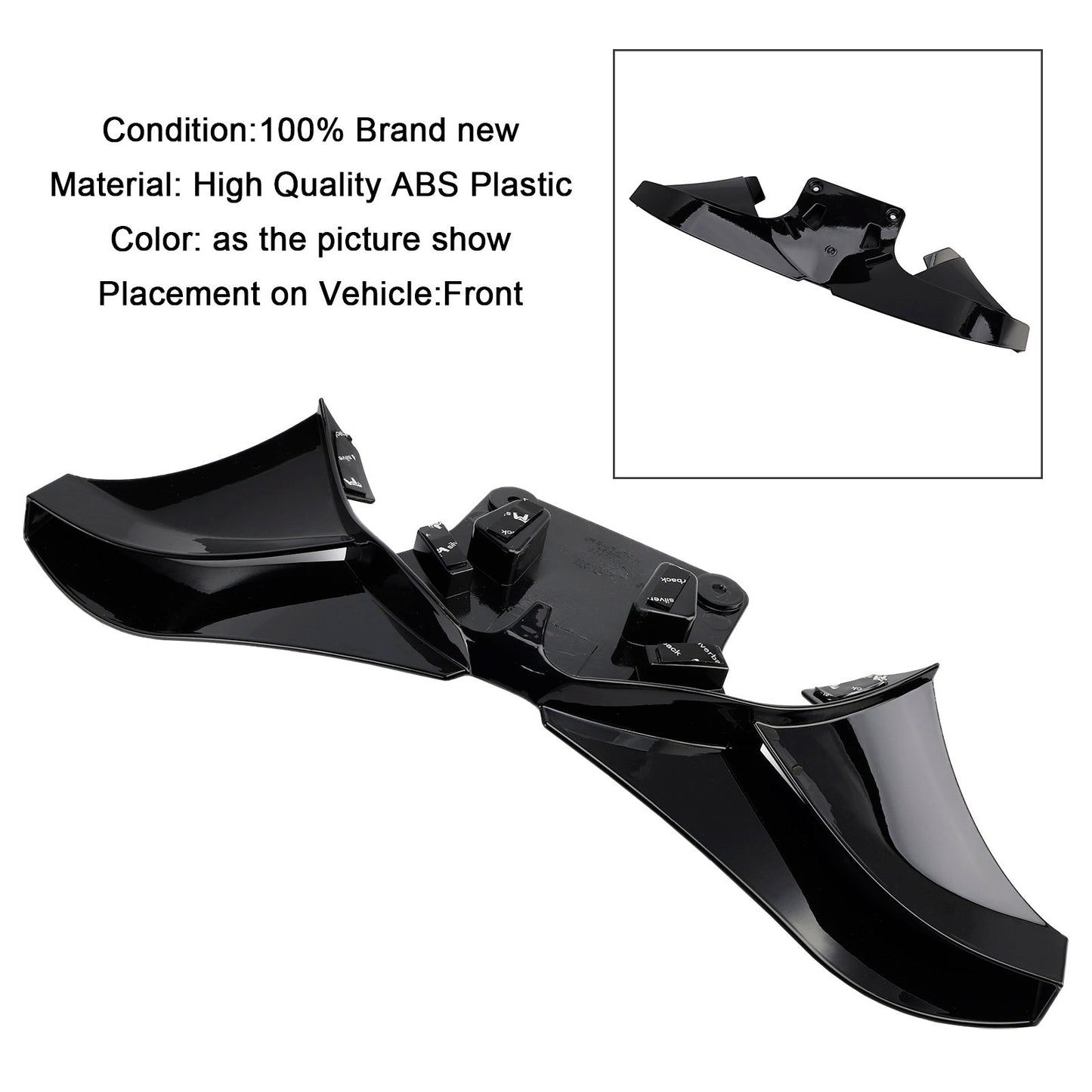 Alette spoiler anteriori Street Triple 765R/RS 2023-2025