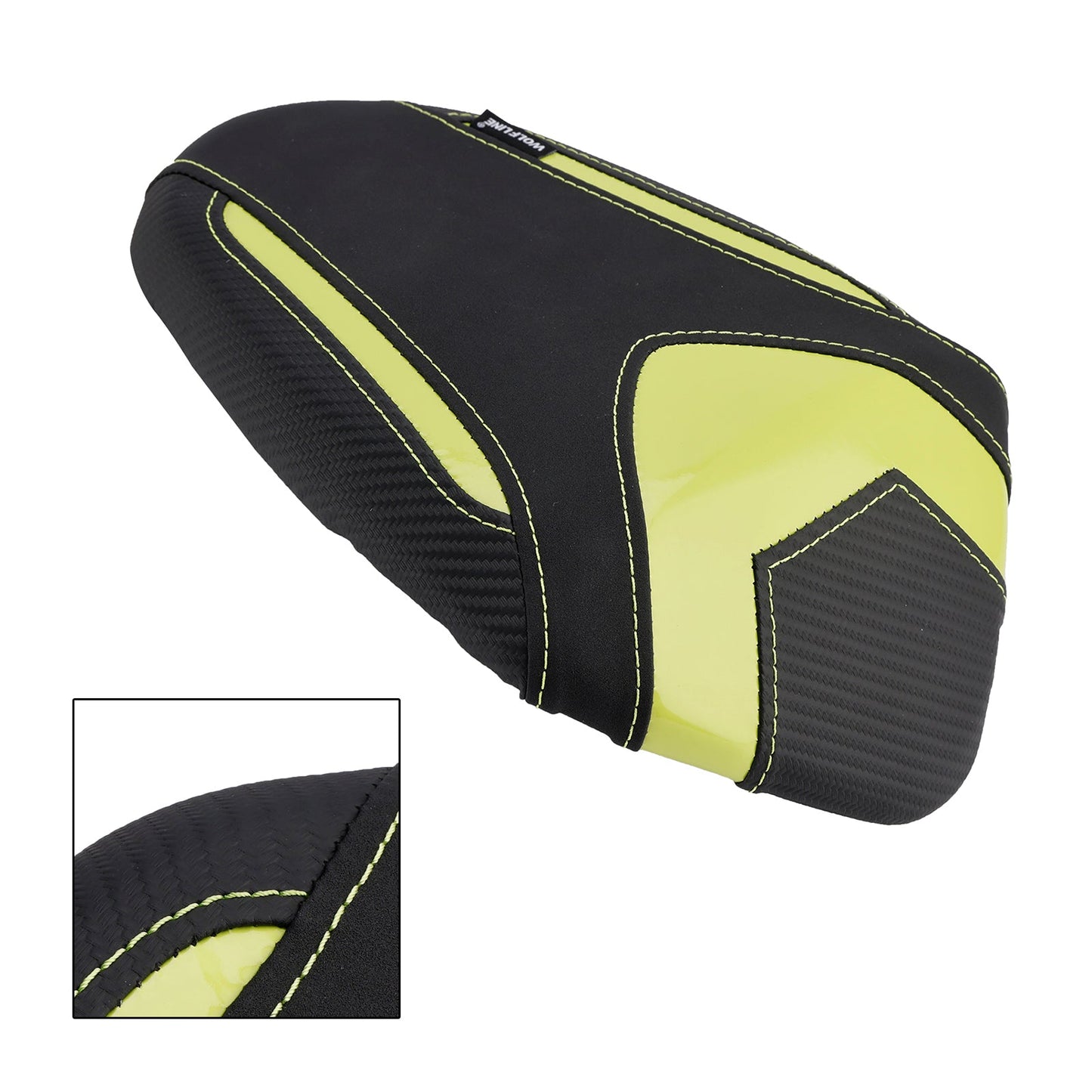 Cuscino passeggero posteriore piatto per Triumph Street Triple 765 765S 765R 2019-2024