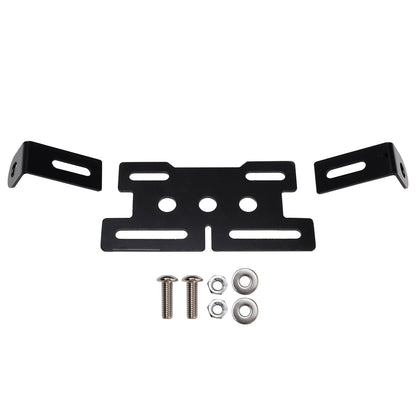 Supporto per fanale posteriore per motocicletta, supporto per targa
