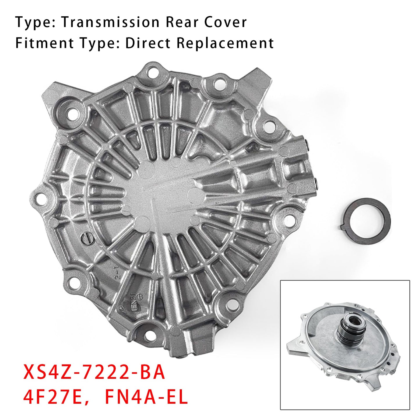 Copertura posteriore della trasmissione MAZDA CX-7 4 SP F/4WD L4 2.3L del 2011 4F27E FN4A-EL