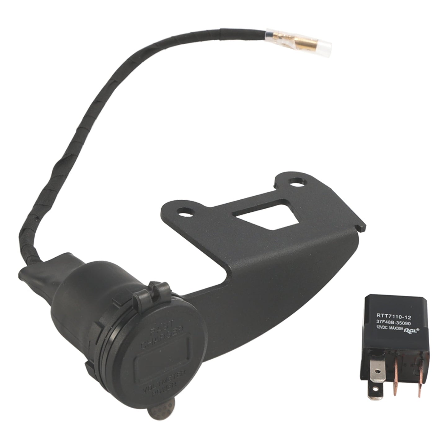 Caricabatterie con presa 12V Honda Rebel CMX300 CMX500 2022-2024 Tipo USB+C rapido