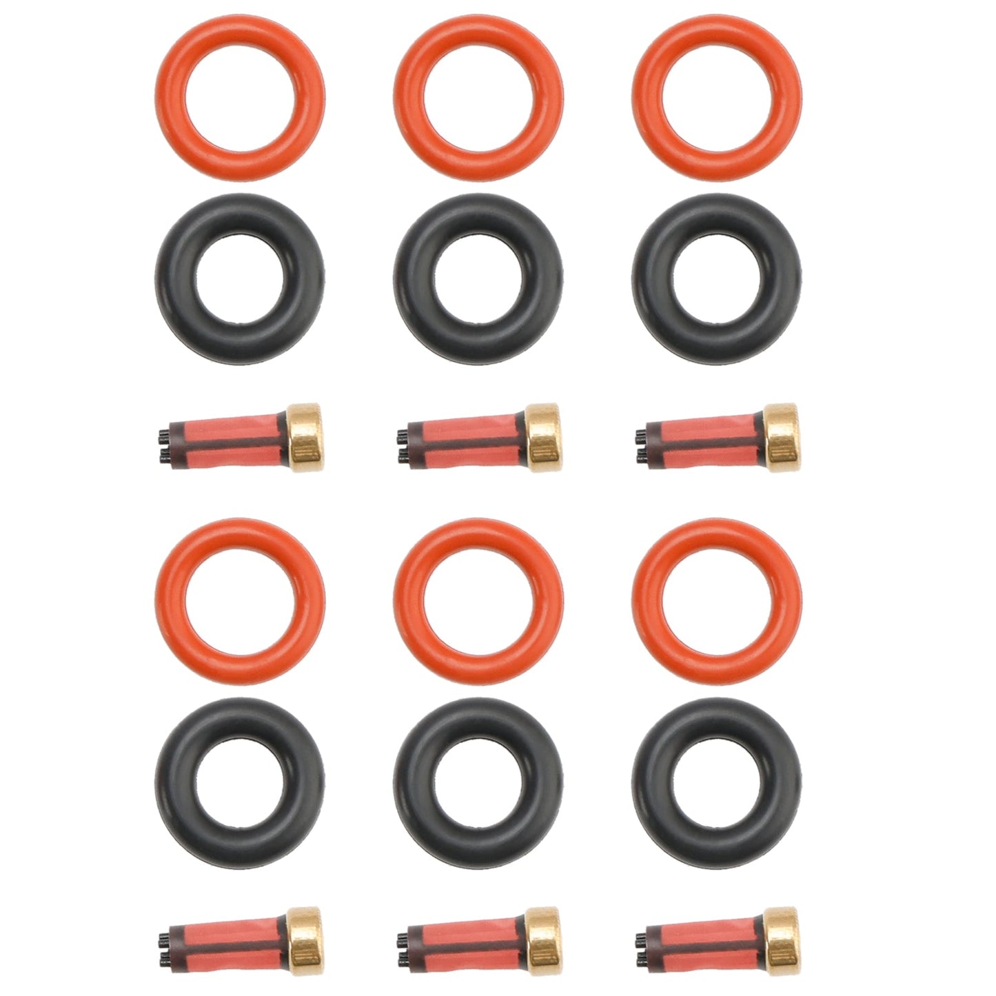 BMW E46 320i 323i 325i 328i 330i M52 M54 Kit di riparazione iniettori carburante 13537546244 13641437487