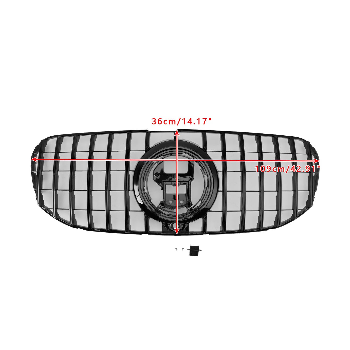 Per Mercedes Benz X167 GLS450 GLS580 2020-2023 Griglia per paraurti anteriore