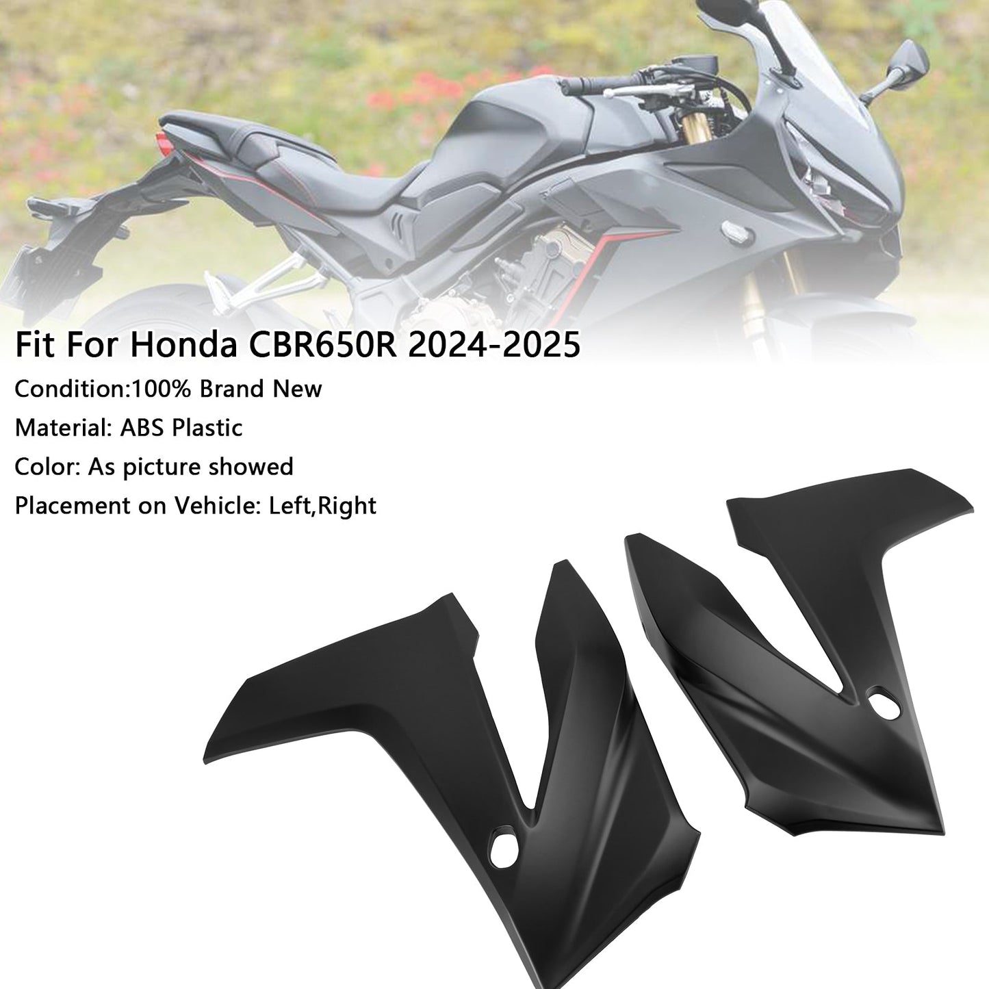 Carenatura laterale, pannello di copertura, carenatura del corpo, Honda CBR650R 2024-2025