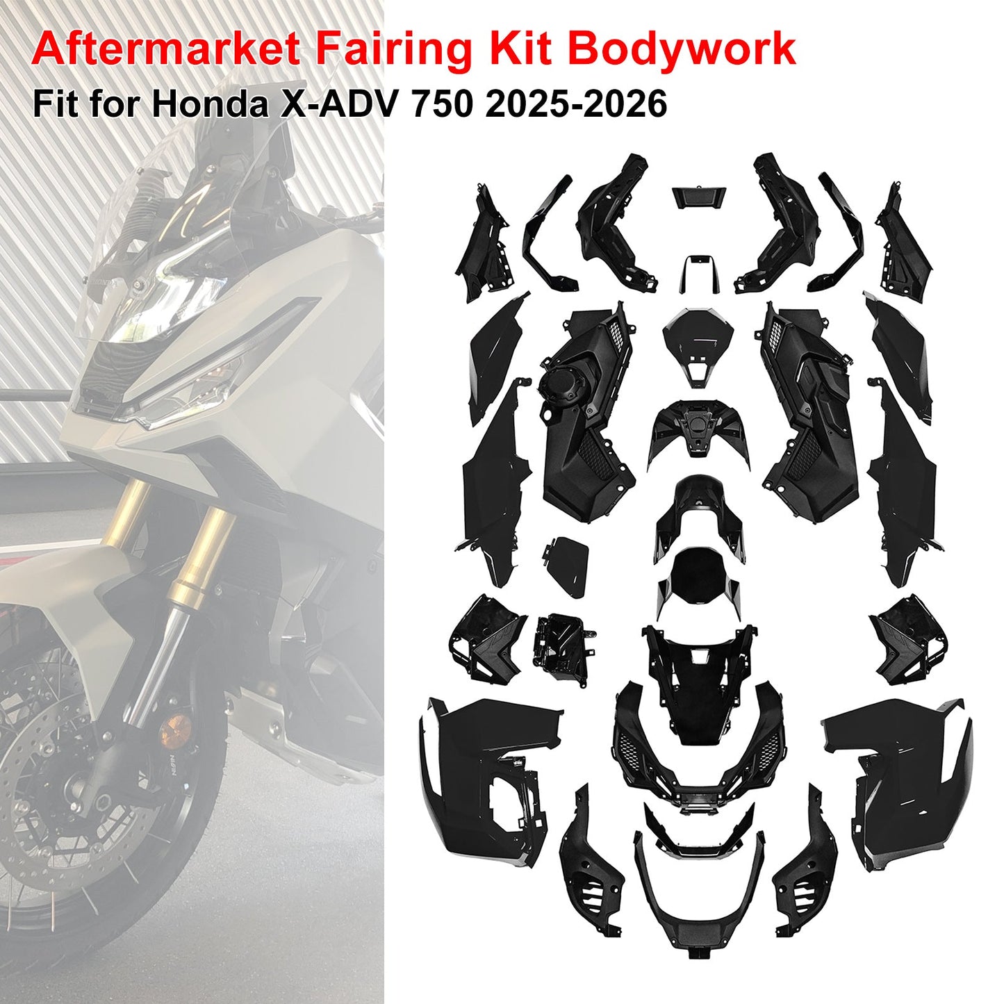 Kit di carene stampate a iniezione per Honda X-ADV 750 2025-2026