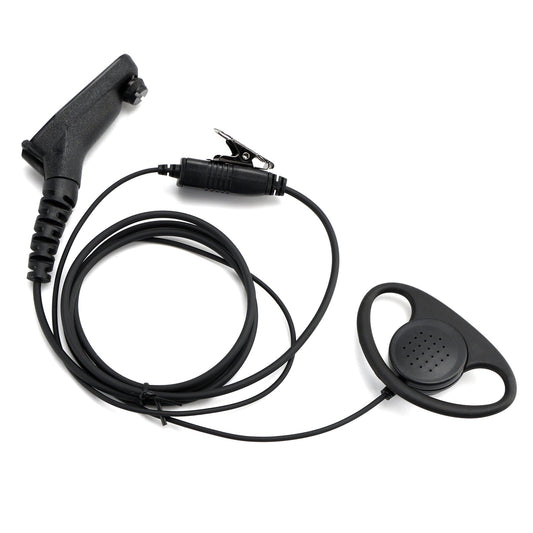 Cuffie con gancio auricolare grande tipo 8268-614-D per XPR6350 XiRP8208 DP3401 DGP6150 GP338D