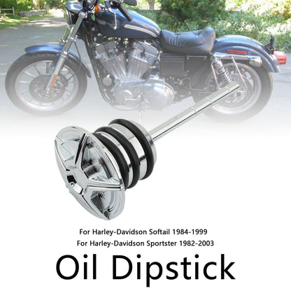 Tappo del serbatoio dell'astina di livello dell'olio per Softail 84-99 Sportster 82-03