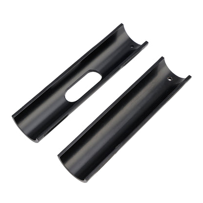 Adattatore manubrio rialzato da 1-1,25"" di diametro nero per Dyna Road Glide Road King