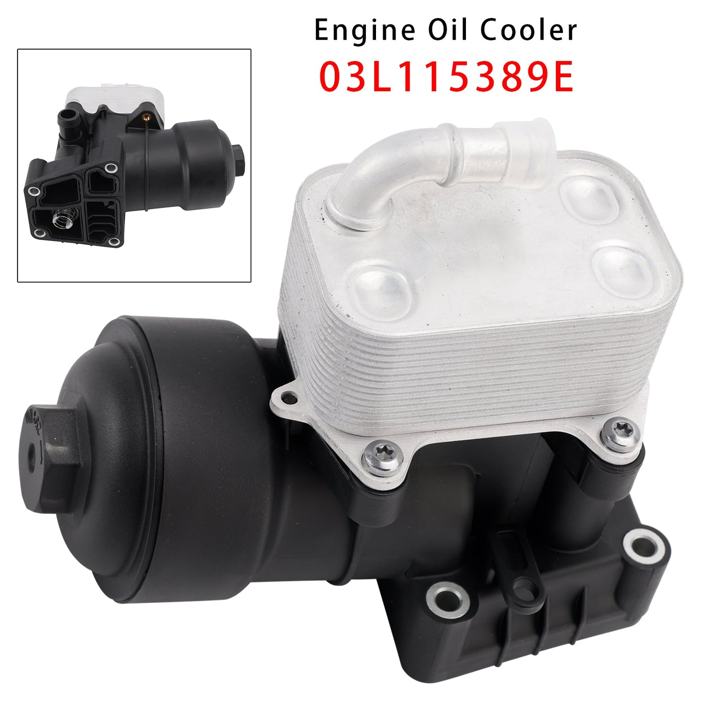 Termostato per radiatore olio motore 03L115389E per Audi A6 C7 2.0TDI 2011+