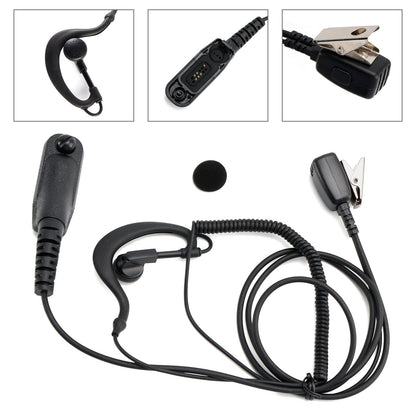 8268-614 Cuffie con gancio auricolare curvo per XPR6380 XiR P8260 DP3600 APX6000 GP328D