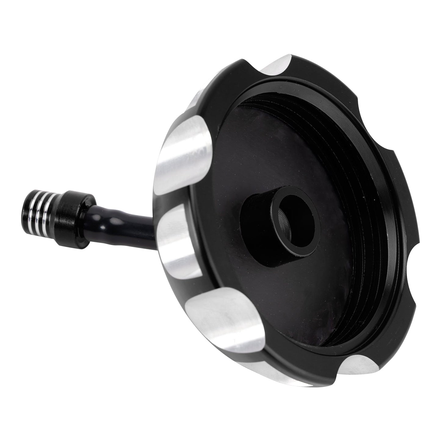 Tappo serbatoio carburante in alluminio con sfiato nero per Yamaha TTR250 YZ 125 250 WR 250/400/426F