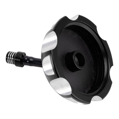 Tappo serbatoio carburante in alluminio con sfiato nero per Yamaha TTR250 YZ 125 250 WR 250/400/426F