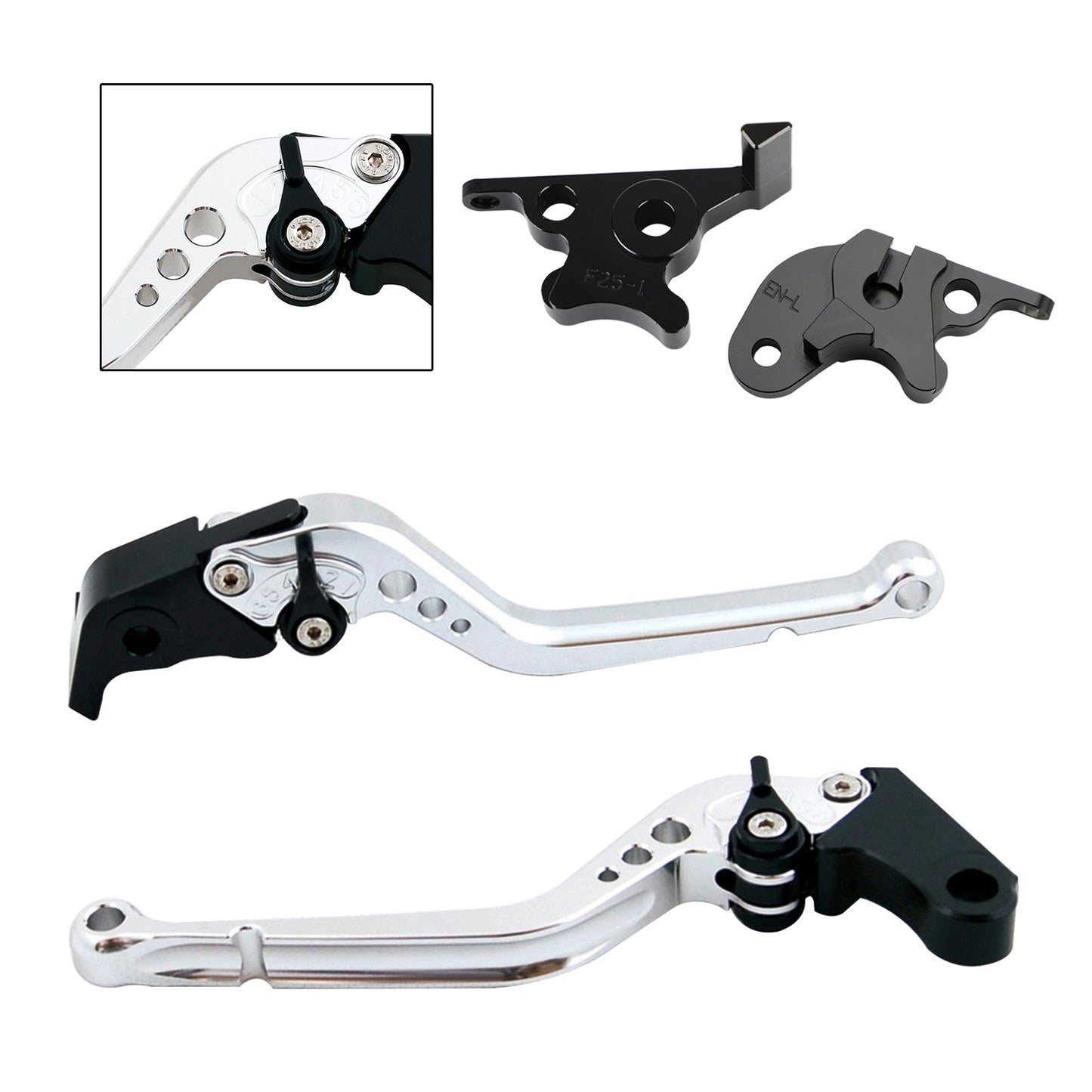 Leva frizione freno lunga adatta per CFMOTO 250SR 250NK CBS 2019-2022