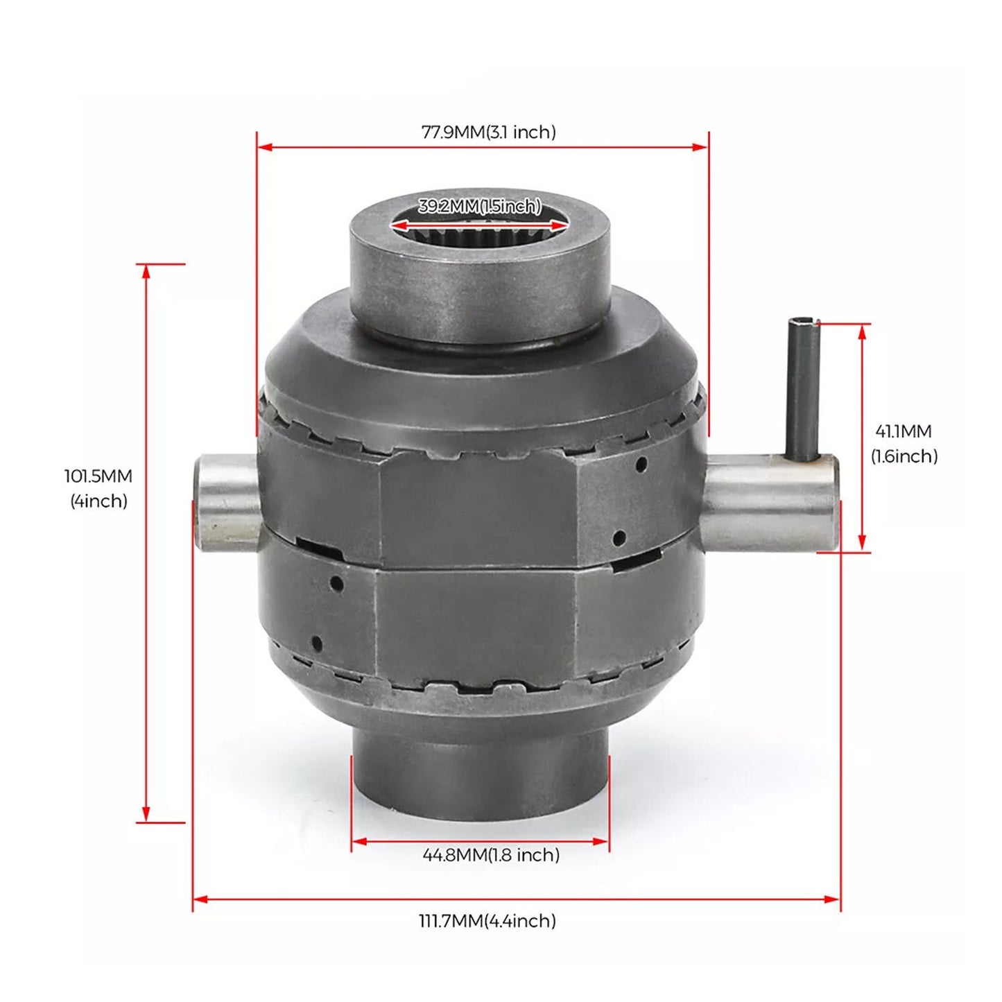 Jeep Grand Wagoneer anteriore 1984-1991 compatibile con Dana 30, bloccaggio differenziale anteriore a 27 scanalature SLD3027