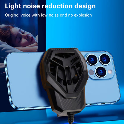 S-01 Dissipatore di calore per telefono cellulare Dissipatore di calore ad aria di raffreddamento Clip posteriore Radiatore di raffreddamento