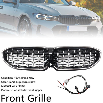 Griglia a doppio rene con diamante cromato BMW Serie 3 G20 2019-2022 51138072085