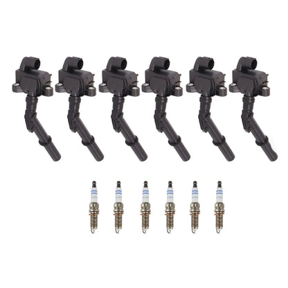 2013 Mercedes-Benz E300 V6 3.5L Bobina di accensione + Candela UF741 6 pezzi 2769063700