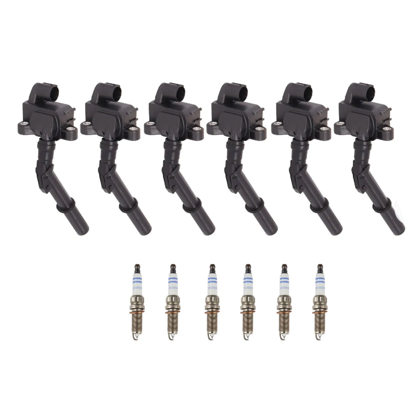 2012-2017 Mercedes-Benz S550 V8 4.7L Bobina di accensione + Candela UF741 6 pezzi 2769063700