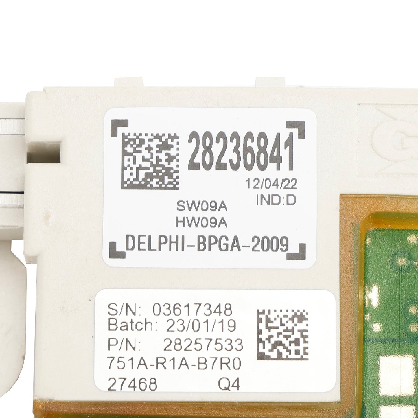 Modulo di tensione della scatola dei fusibili Peugeot RCZ 2.0 HDi 2010-2015 28236841