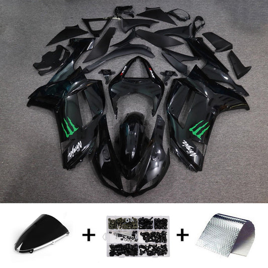 Kit carenatura iniezione in plastica ABS adatto per Kawasaki ZX6R 636 2007-2008