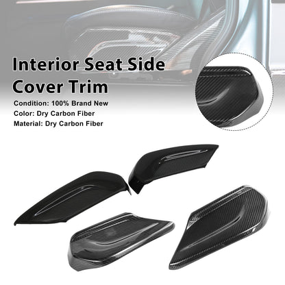 Rivestimento laterale del sedile in fibra di carbonio per Mercedes Benz W464 W465 (modelli 2019-2026)