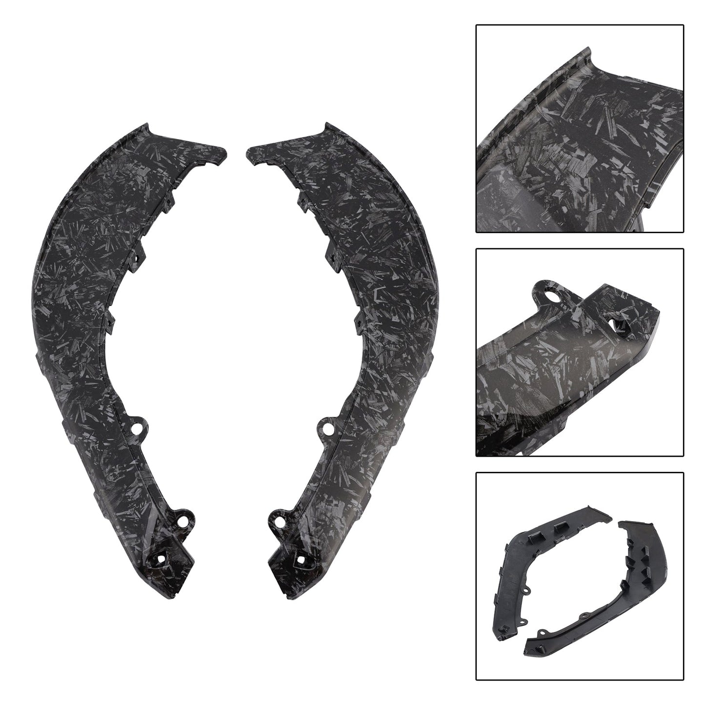 Carenatura superiore Aprilia RSV4 2021-2024, pannelli laterali, cofano motore, telaio