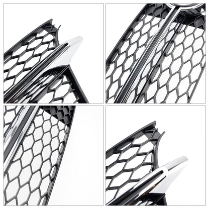 Griglia fendinebbia cromata per paraurti anteriore Audi TT MK2 S-Line TTS 2011-2014
