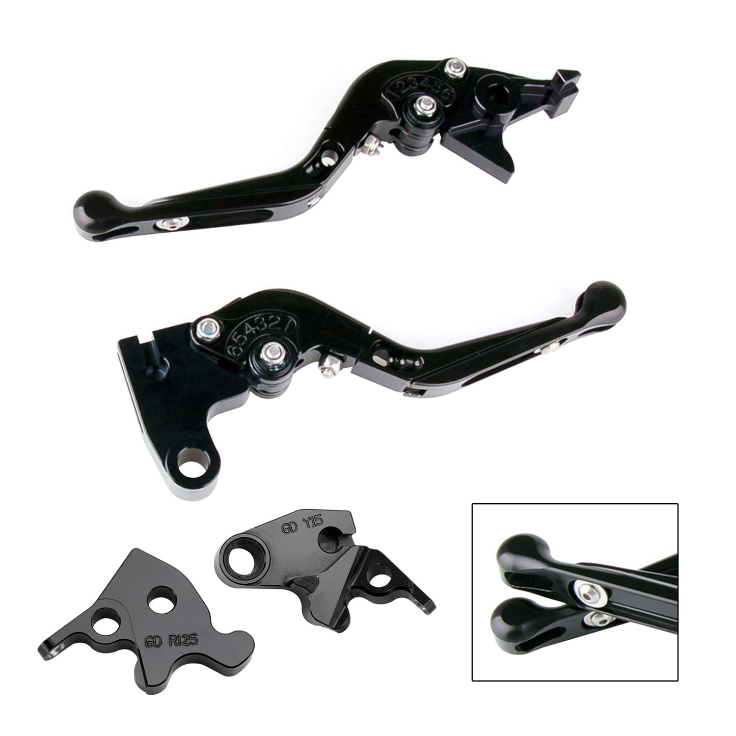 Leva freno frizione regolabile adatta per YAMAHA XSR 155 MT15 2019-2022