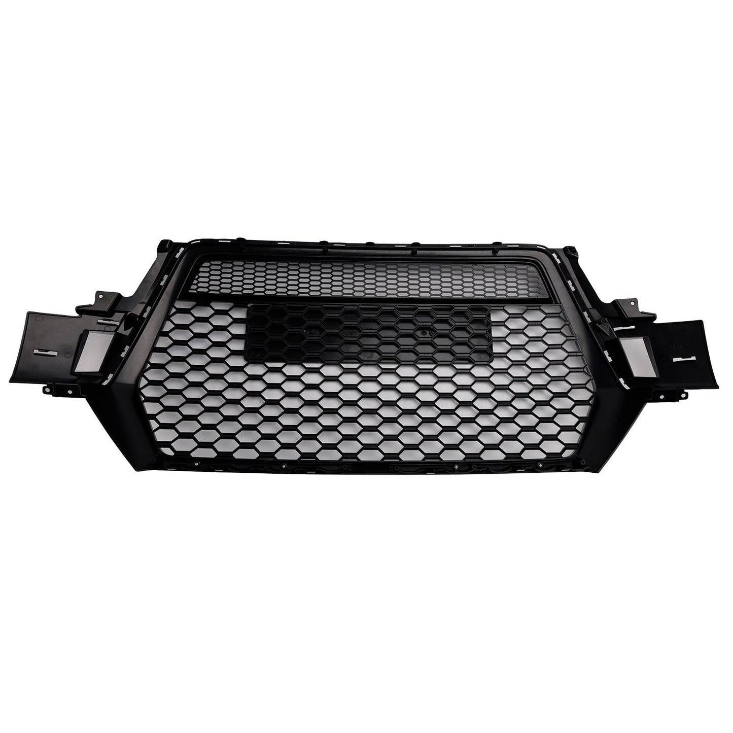 Griglia di ventilazione del radiatore per paraurti anteriore Audi Q7 SQ7 2016-2019, colore nero lucido, 4M0853651F