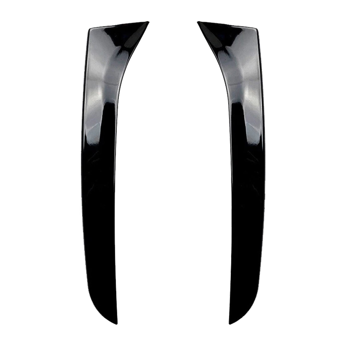 Coppia di spoiler laterali per lunotto posteriore nero lucido per VW Passat B7 Wagon 11-15