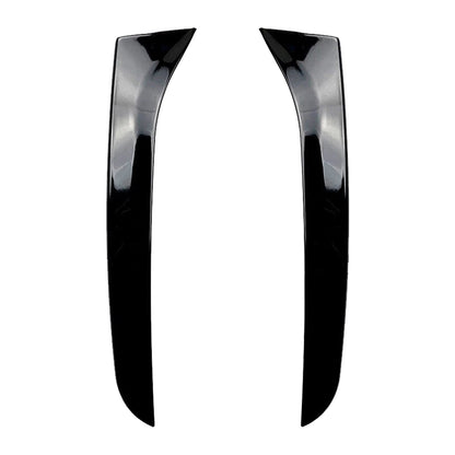 Coppia di spoiler laterali per lunotto posteriore nero lucido per VW Passat B7 Wagon 11-15