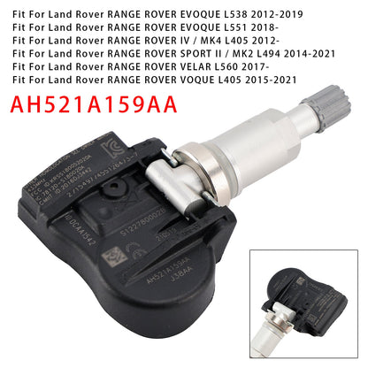 1 sensore di pressione pneumatici TPMS per Land Rover Jaguar AH521A159AA